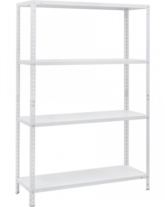 Стелаж МС 4 полиці 1450×1000×400 Білий (RAL-9016)