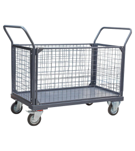 Платформений сітчатий візок ТПС-4С-15х8